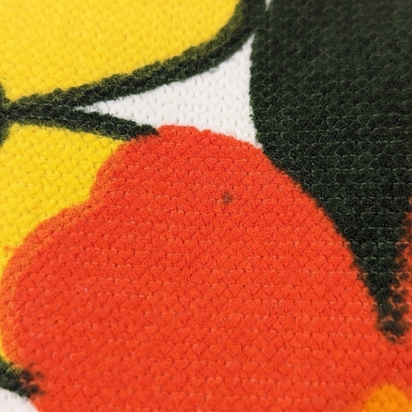 VINTAGE Esmond orange flower power bedspread - Picture 11 of 11